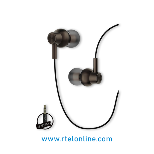 R.TEL R-H20 Earphone With Controller Dynamic Sound System